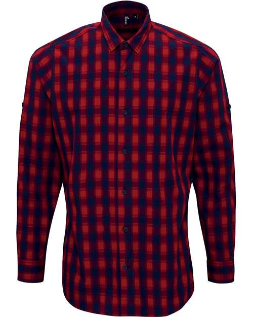 Artisan Collection by Reprime Men's Mulligan Check Cotton Shirt RP250