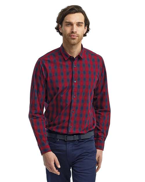 Artisan Collection by Reprime Men's Mulligan Check Cotton Shirt RP250