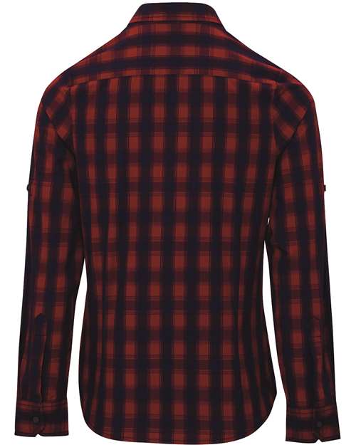 Artisan Collection by Reprime Women's Mulligan Check Cotton Dress Shirt RP350