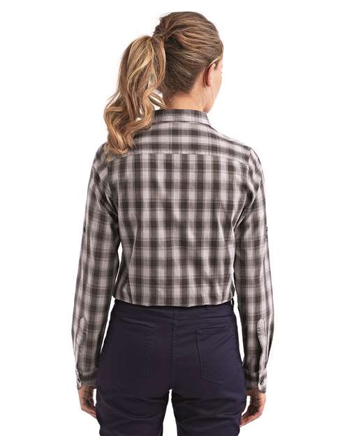 Artisan Collection by Reprime Women's Mulligan Check Cotton Dress Shirt RP350
