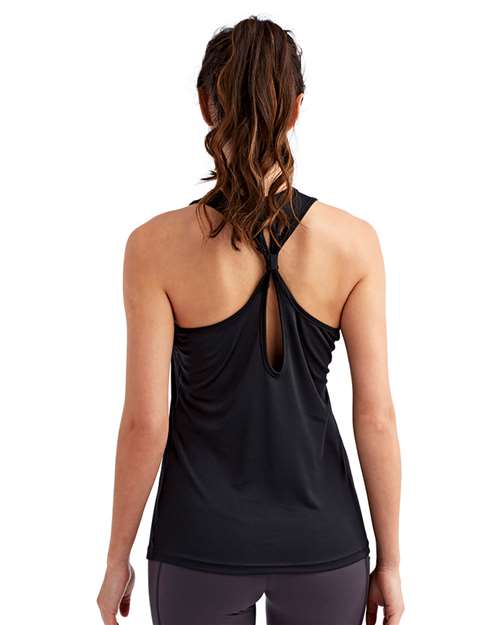 TriDri Women's Knot Back Venus Tank Top TD042