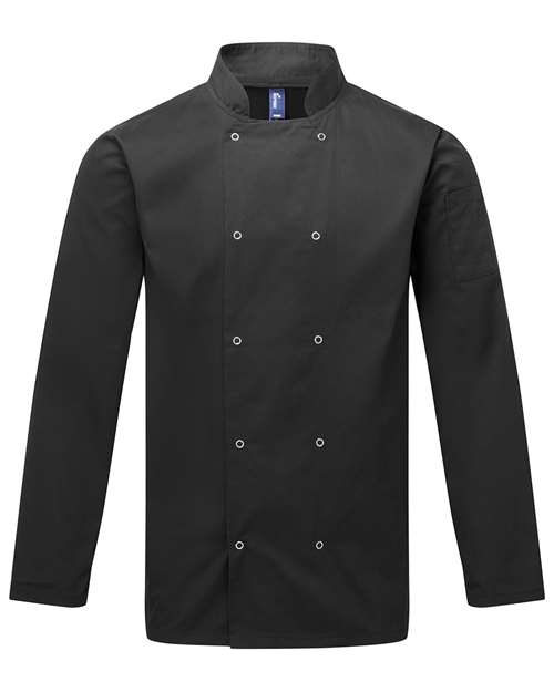 Artisan Collection by Reprime Unisex Ten Studded Front Chef Coat RP665