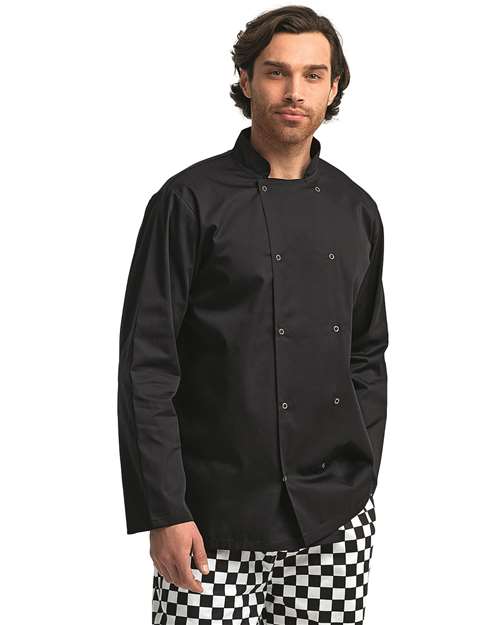 Artisan Collection by Reprime Unisex Ten Studded Front Chef Coat RP665