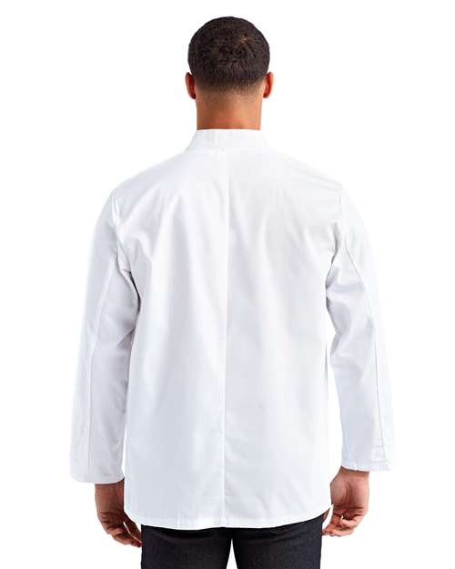 Artisan Collection by Reprime Unisex Ten Studded Front Chef Coat RP665