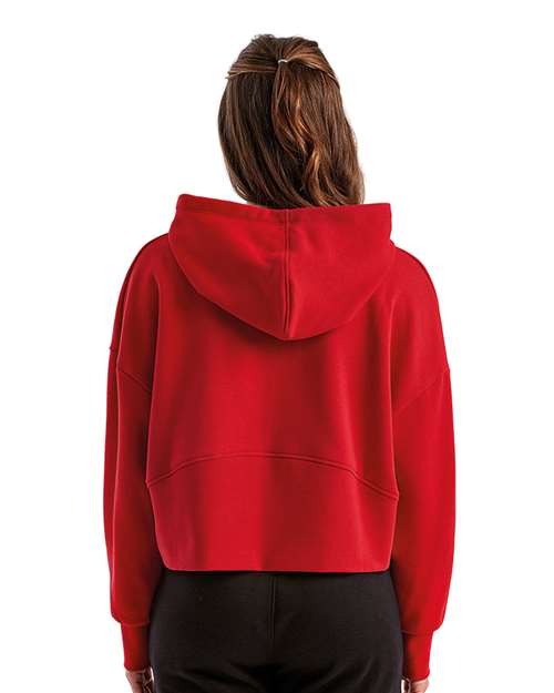 TriDri Women's Alice Half-Zip Hooded Sweatshirt TD077