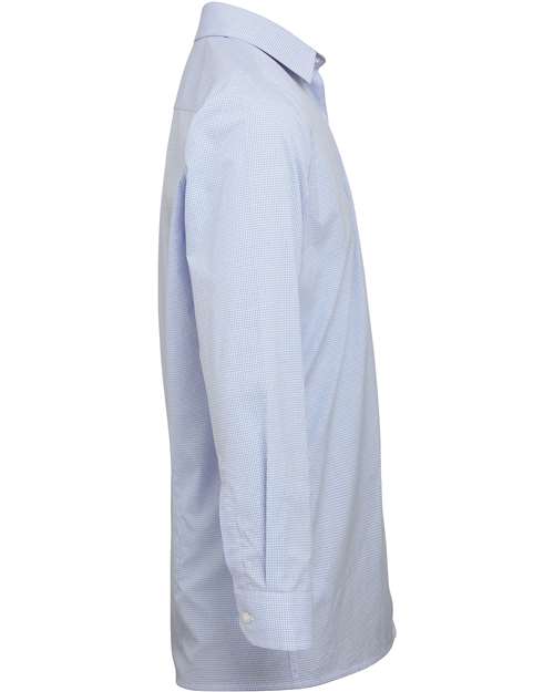 Artisan Collection by Reprime Men's Microcheck Gingham Cotton Shirt RP220