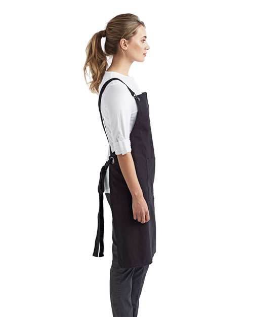 Artisan Collection by Reprime Cross Back Barista Bib Apron RP129