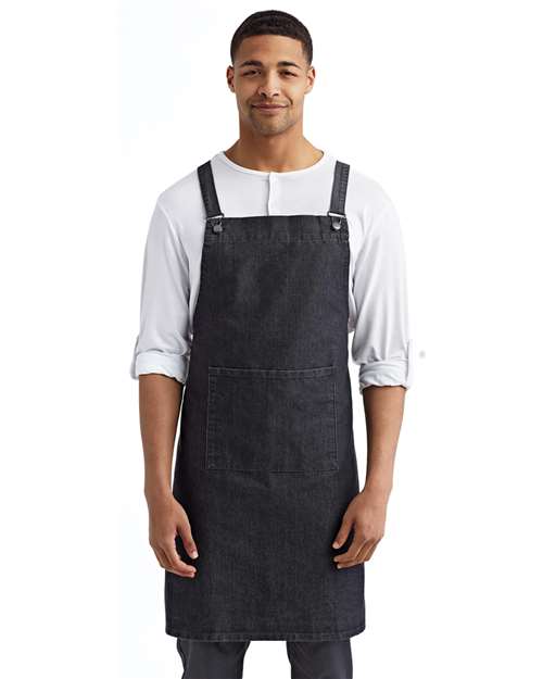 Artisan Collection by Reprime Cross Back Barista Bib Apron RP129