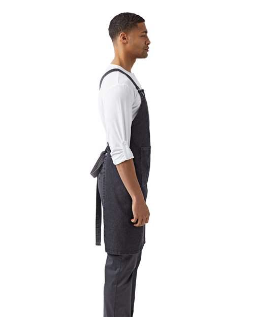 Artisan Collection by Reprime Cross Back Barista Bib Apron RP129
