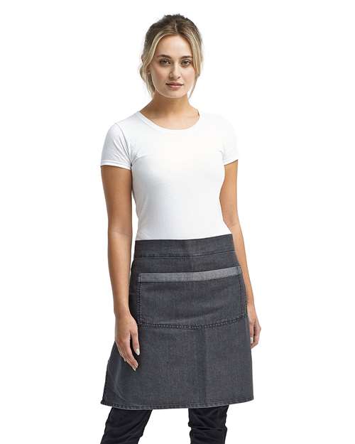 Artisan Collection by Reprime Domain Contrast Denim Waist Apron RP128