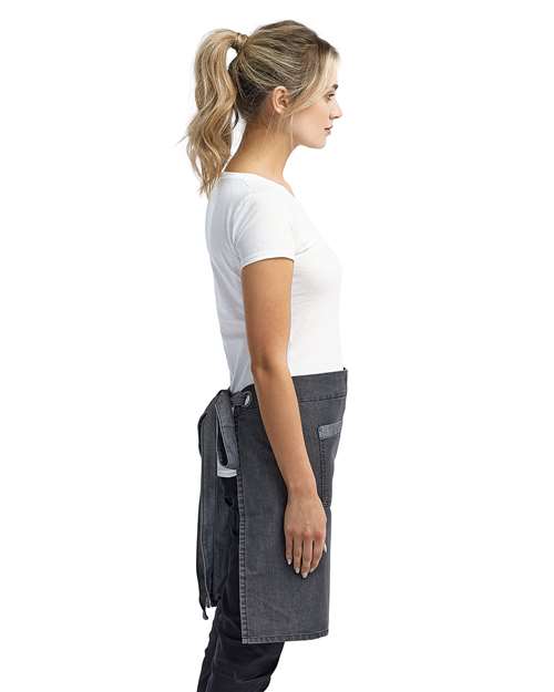 Artisan Collection by Reprime Domain Contrast Denim Waist Apron RP128