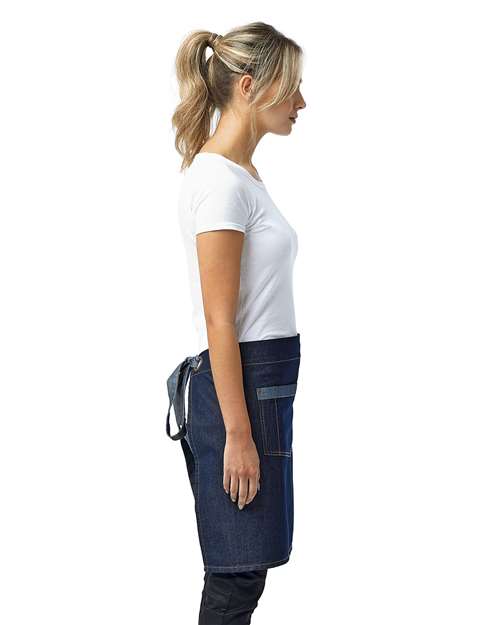 Artisan Collection by Reprime Domain Contrast Denim Waist Apron RP128