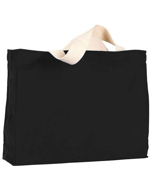 Bayside USA-Made Canvas Medium Gusset Tote Bag BA750