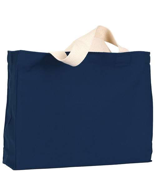 Bayside USA-Made Canvas Medium Gusset Tote Bag BA750