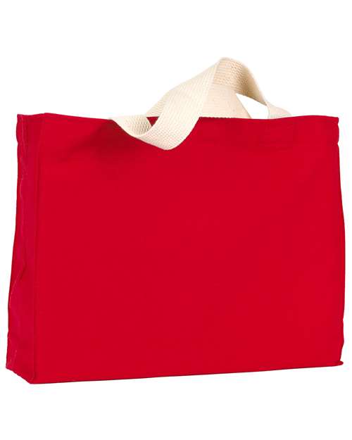 Bayside USA-Made Canvas Medium Gusset Tote Bag BA750