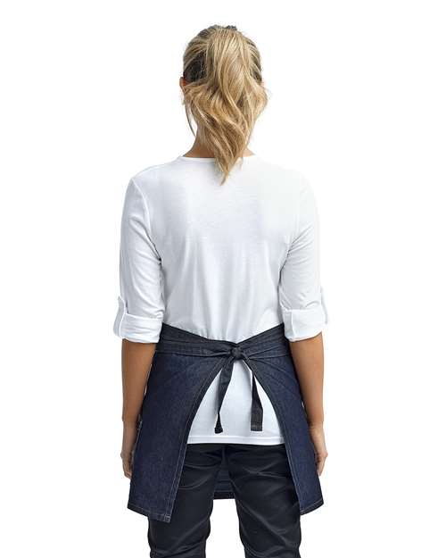 Artisan Collection by Reprime Jeans Stitch Denim Waist Apron RP125