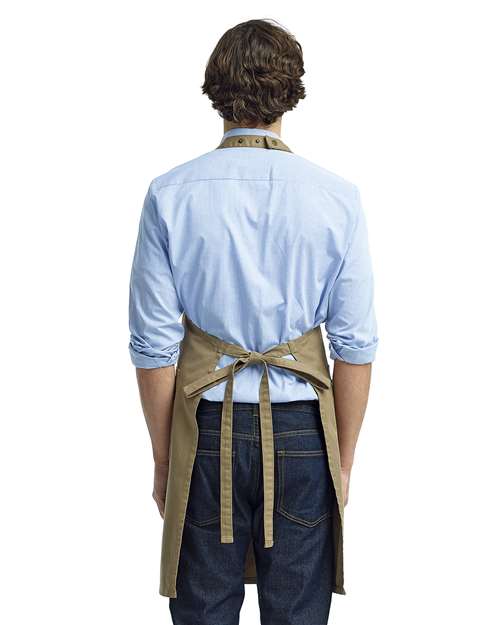 Artisan Collection by Reprime Chino Bib Apron RP132