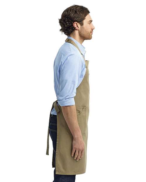 Artisan Collection by Reprime Chino Bib Apron RP132
