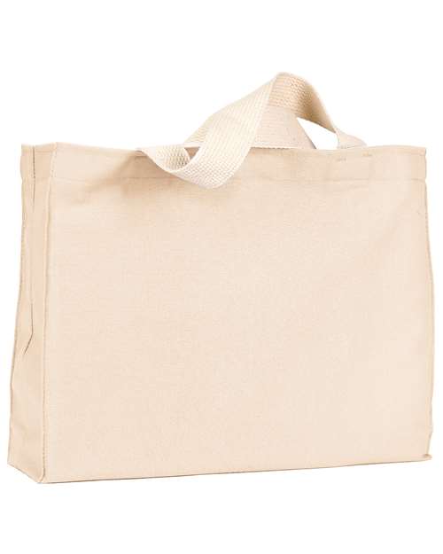 Bayside USA-Made Canvas Medium Gusset Tote Bag BA750