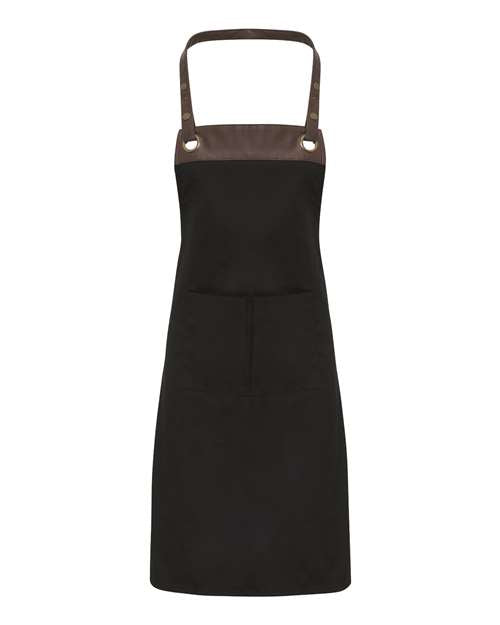 Artisan Collection by Reprime Espresso Bib Apron RP123