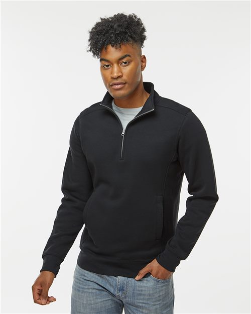 J. America Unisex Heavyweight Fleece Quarter-Zip Sweatshirt 8717