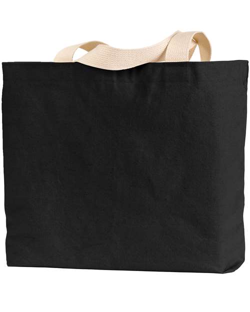 Bayside USA-Made Canvas Jumbo Tote Bag BS600