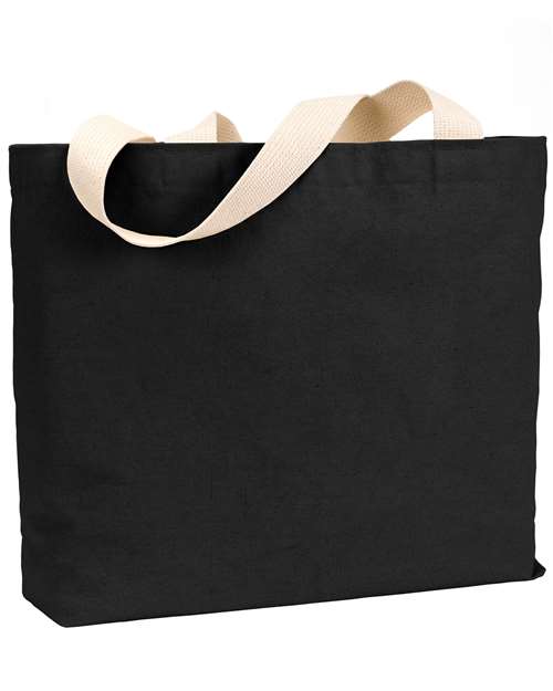 Bayside USA-Made Canvas Jumbo Tote Bag BS600