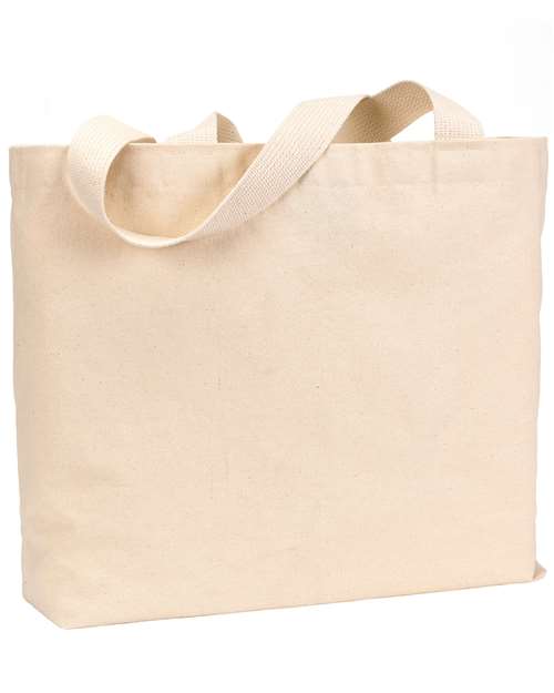 Bayside USA-Made Canvas Jumbo Tote Bag BS600