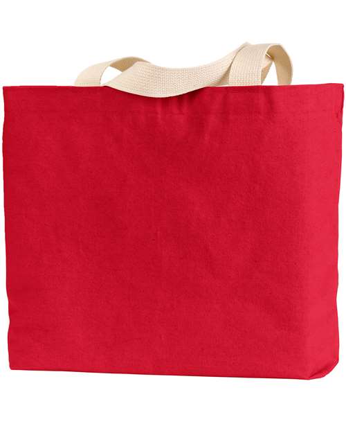 Bayside USA-Made Canvas Jumbo Tote Bag BS600