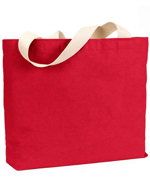 Bayside USA-Made Canvas Jumbo Tote Bag BS600