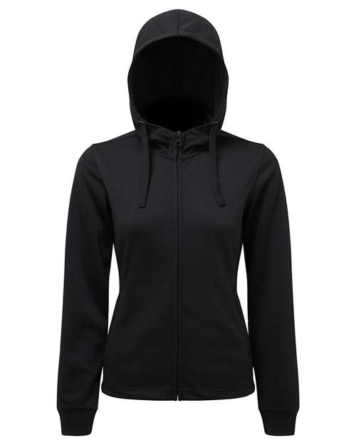 TriDri Women's Spun Dyed Full-Zip Hooded Sweatshirt TD498