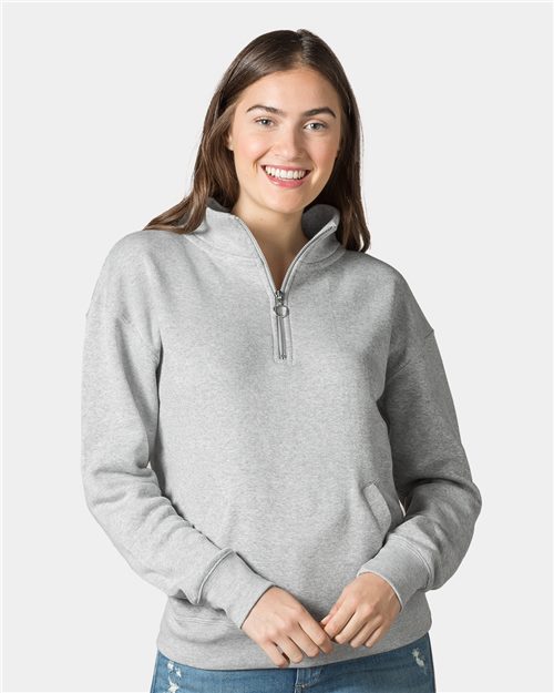 MV Sport Women's Cloud Fleece Quarter-Zip Sweatshirt W20189