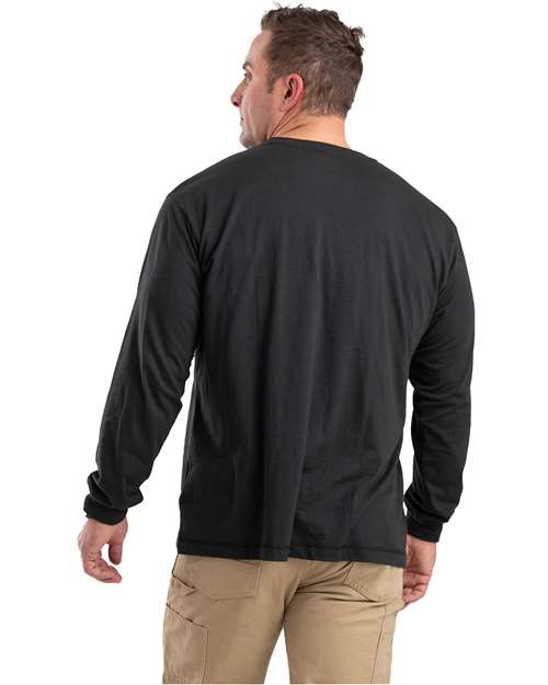 Berne Apparel Men's Performance Long Sleeve Pocket T-Shirt BSM39