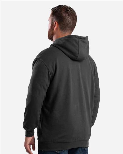 Berne Apparel Men's Tall Heritage Thermal-Lined Full-Zip Hooded Sweatshirt SZ101T