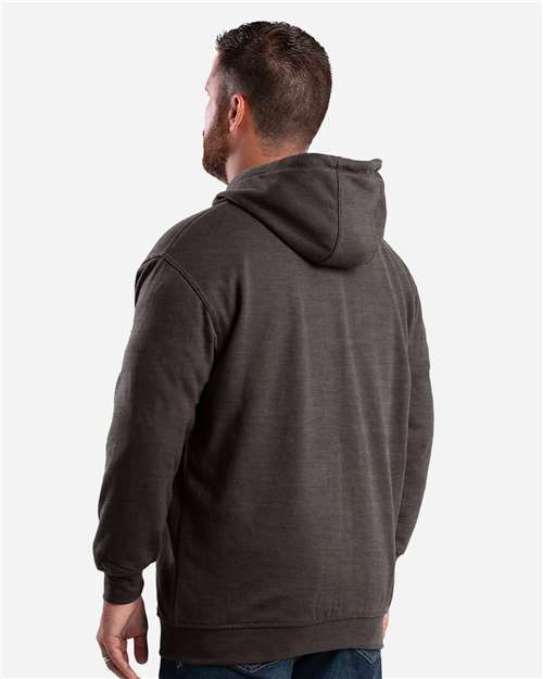 Berne Apparel Men's Tall Heritage Thermal-Lined Full-Zip Hooded Sweatshirt SZ101T