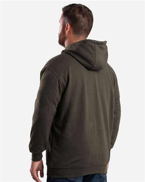 Berne Apparel Men's Tall Heritage Thermal-Lined Full-Zip Hooded Sweatshirt SZ101T