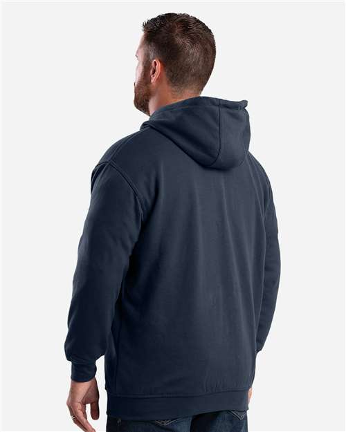 Berne Apparel Men's Tall Heritage Thermal-Lined Full-Zip Hooded Sweatshirt SZ101T