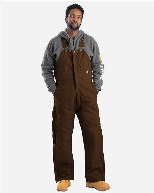 Berne Apparel Men's Tall Heritage Insulated Bib Overall B415T
