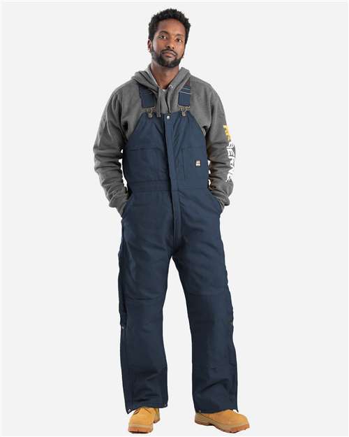 Berne Apparel Men's Tall Heritage Insulated Bib Overall B415T