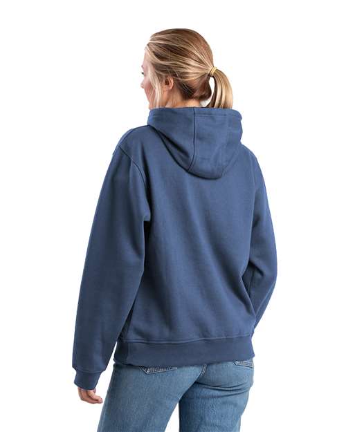 Berne Apparel Women's Heritage Zippered Pocket Hooded Sweatshirt WSP418