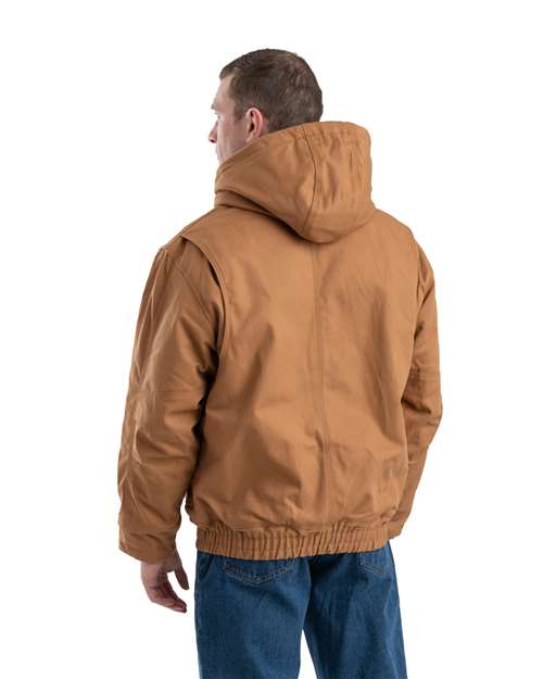 Berne Apparel Men's Flame-Resistant Hooded Jacket FRHJ01