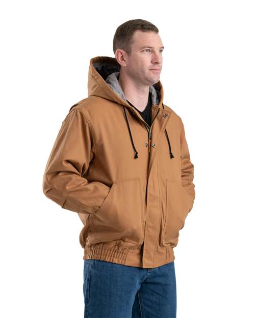 Berne Apparel Men's Flame-Resistant Hooded Jacket FRHJ01