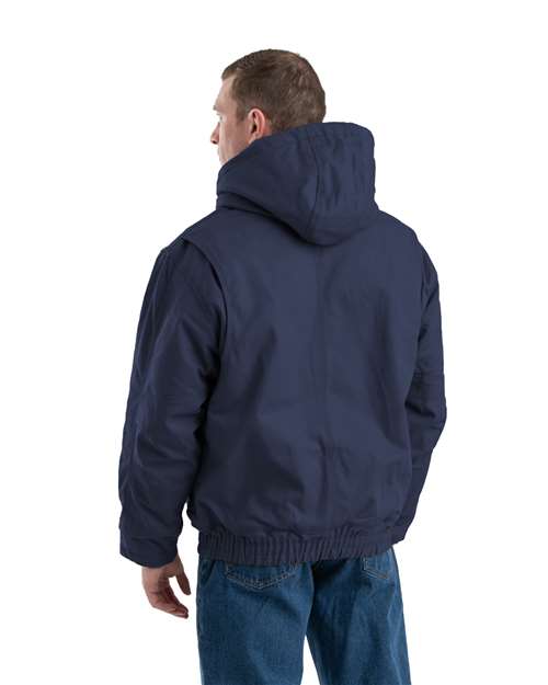 Berne Apparel Men's Flame-Resistant Hooded Jacket FRHJ01