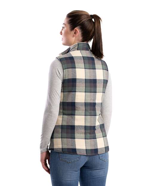 Berne Apparel Women's Insulated Flannel Vest WV16