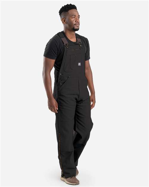 Berne Apparel Men's Slab Unlined Duck Bib Overall B1067