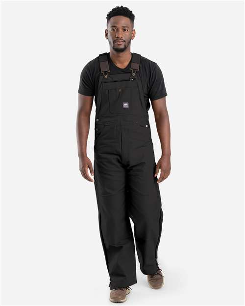 Berne Apparel Men's Slab Unlined Duck Bib Overall B1067