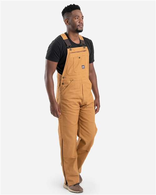 Berne Apparel Men's Slab Unlined Duck Bib Overall B1067