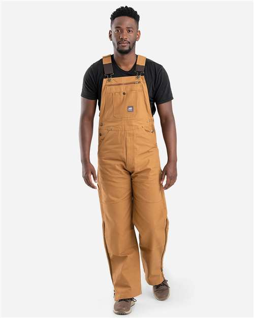 Berne Apparel Men's Slab Unlined Duck Bib Overall B1067
