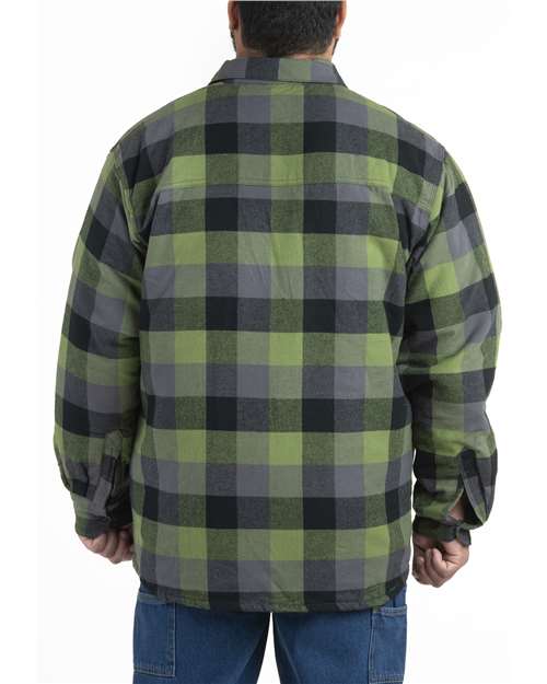 Berne Apparel Men's Tall Timber Flannel Shirt Jacket SH69T
