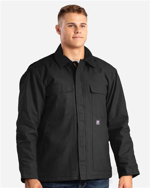 Berne Apparel Men's Tall Heritage Cotton Duck Chore Jacket CH416T